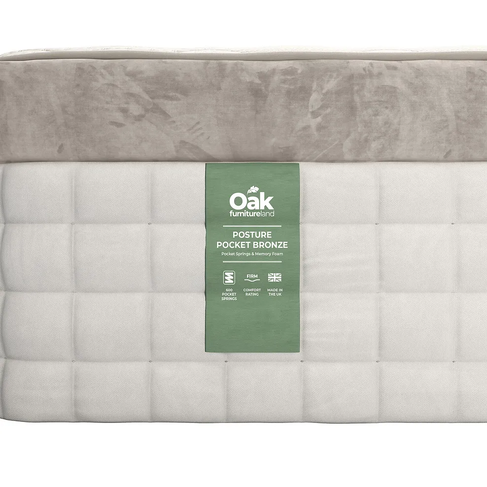 Posture Pocket Bronze Firm 600 Pocket Spring King-Size Mattress 3