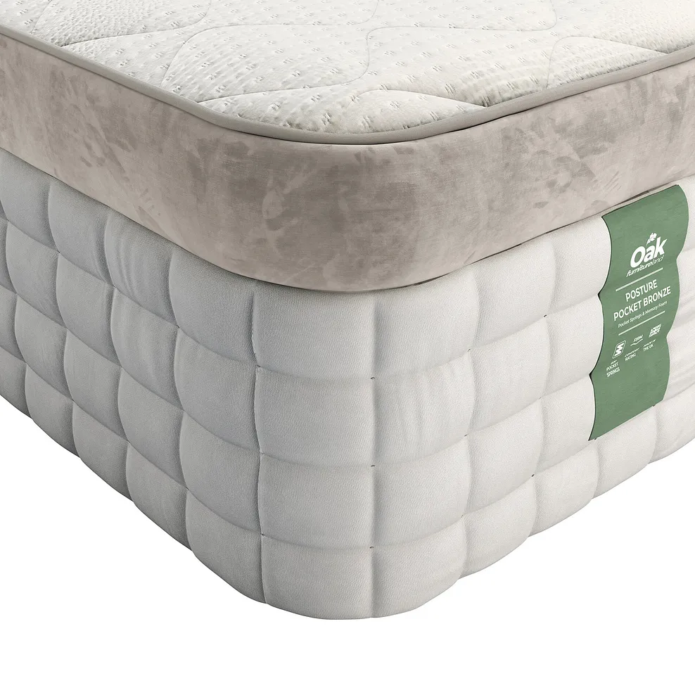 Posture Pocket Bronze Firm 600 Pocket Spring Single Mattress 1