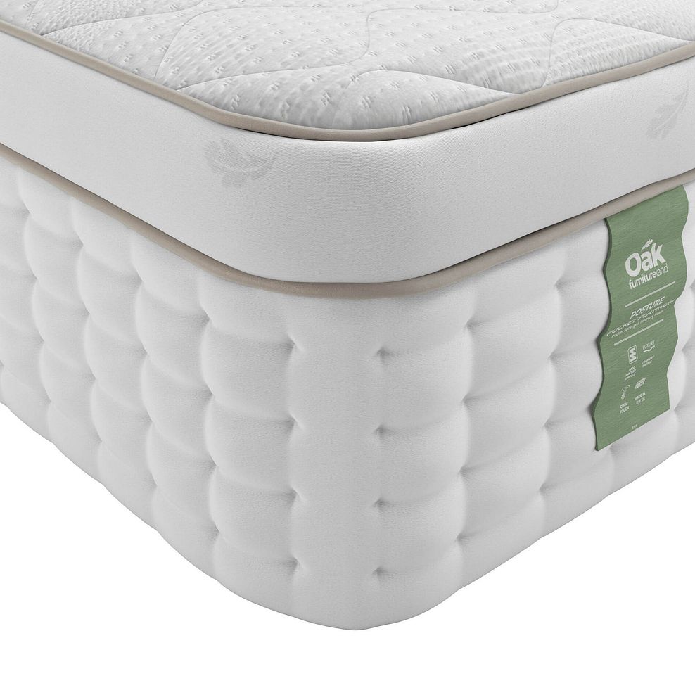Posture Pocket Platinum Double Mattress with Luxury Topper 2