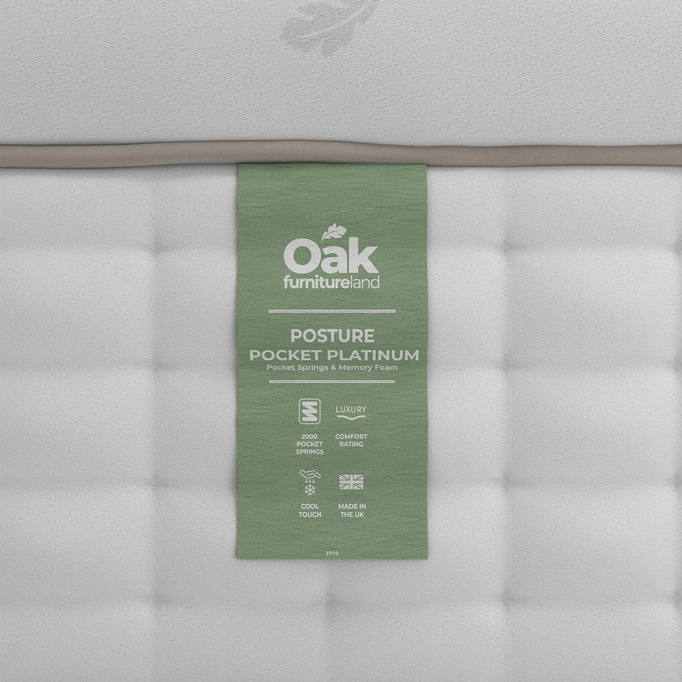 Posture Pocket Platinum Single Mattress with Luxury Topper 5