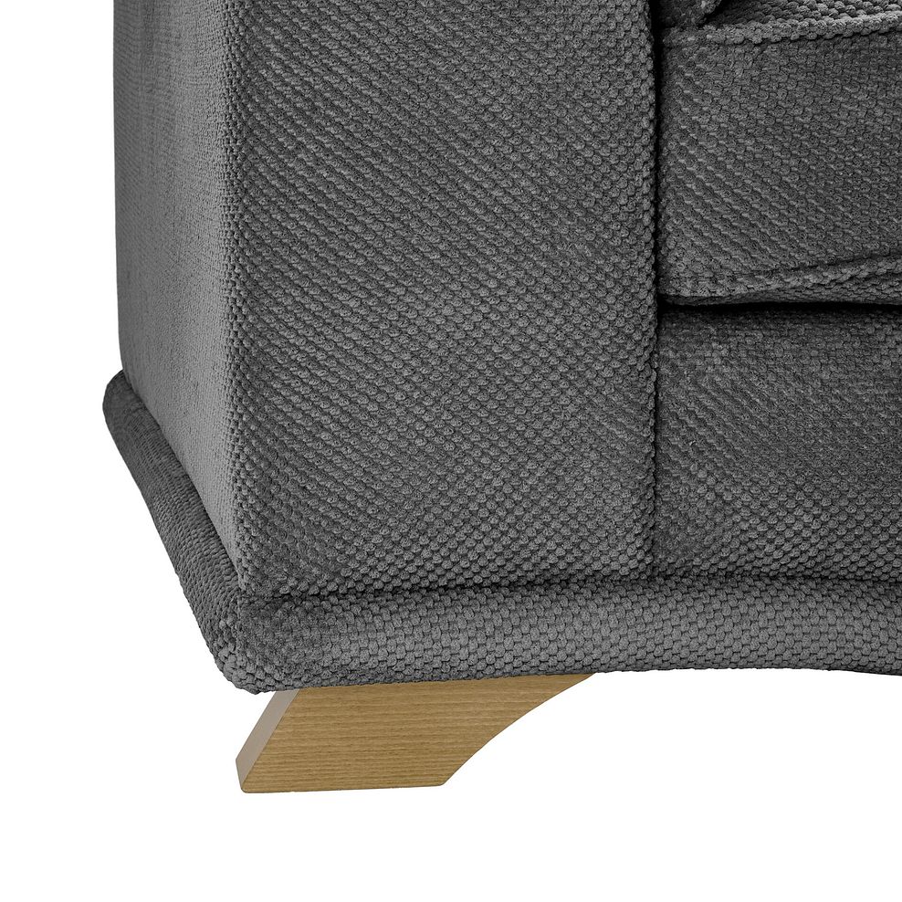 Ravello 2 Seater Sofa in Aero Charcoal Fabric 11