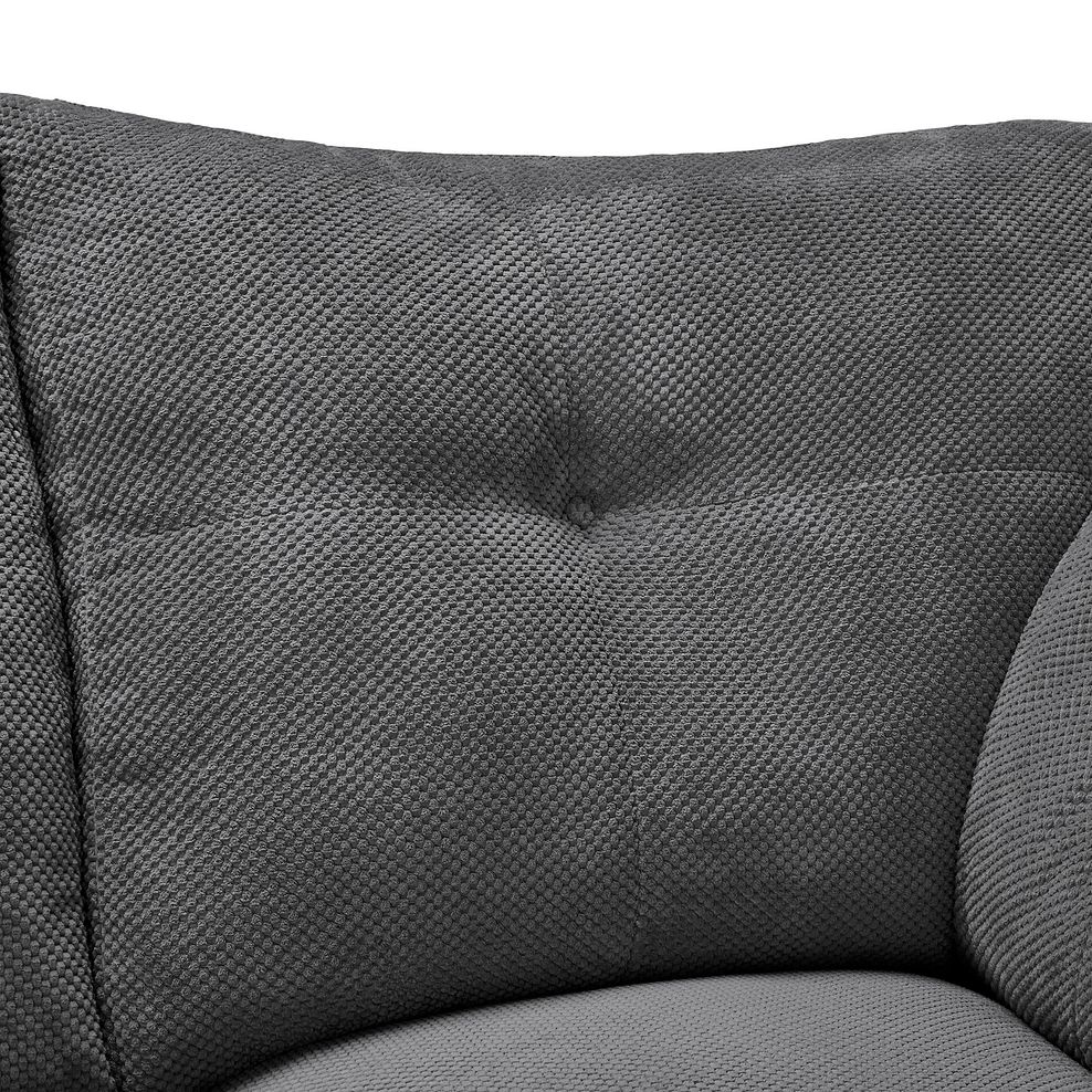 Ravello 2 Seater Sofa in Aero Charcoal Fabric 9