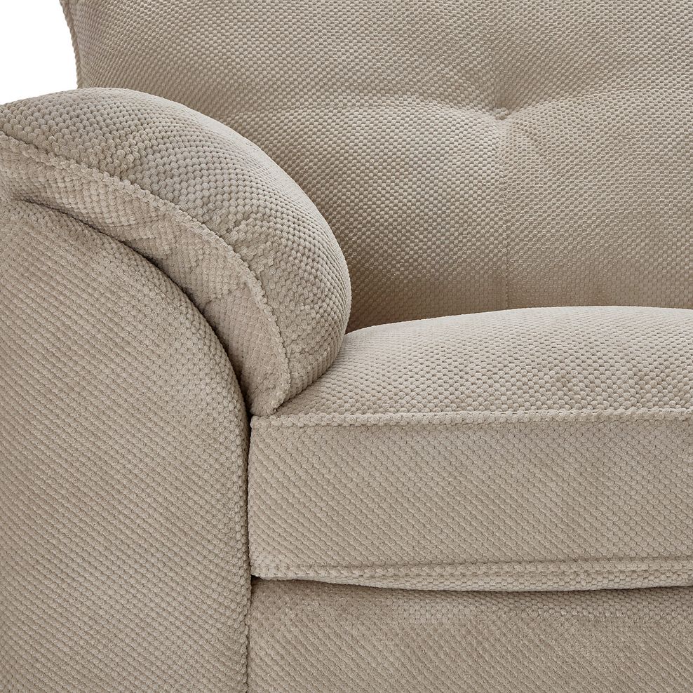 Ravello 2 Seater Sofa in Aero Fawn Fabric 13