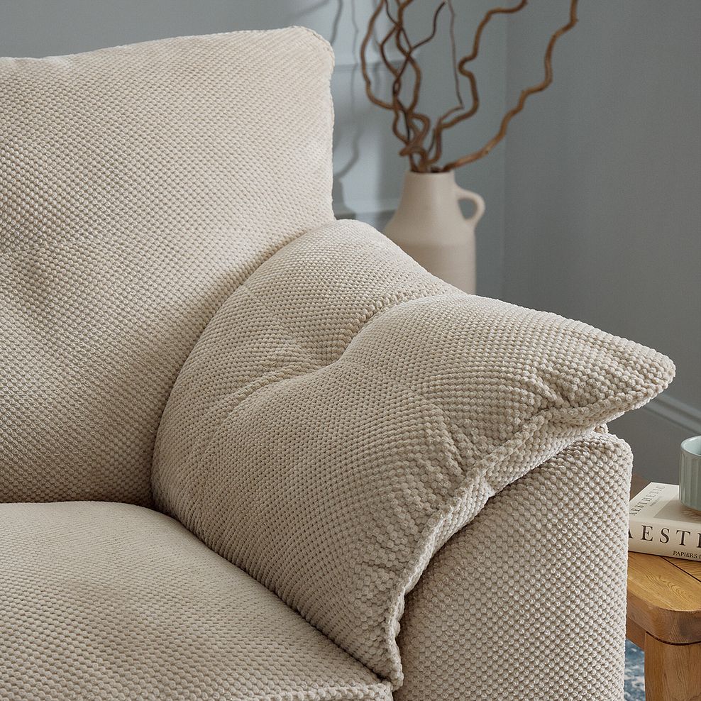 Ravello 2 Seater Sofa in Aero Fawn Fabric 5