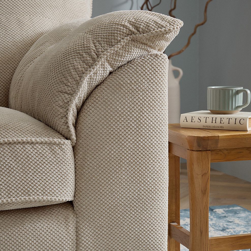 Ravello 2 Seater Sofa in Aero Fawn Fabric 6