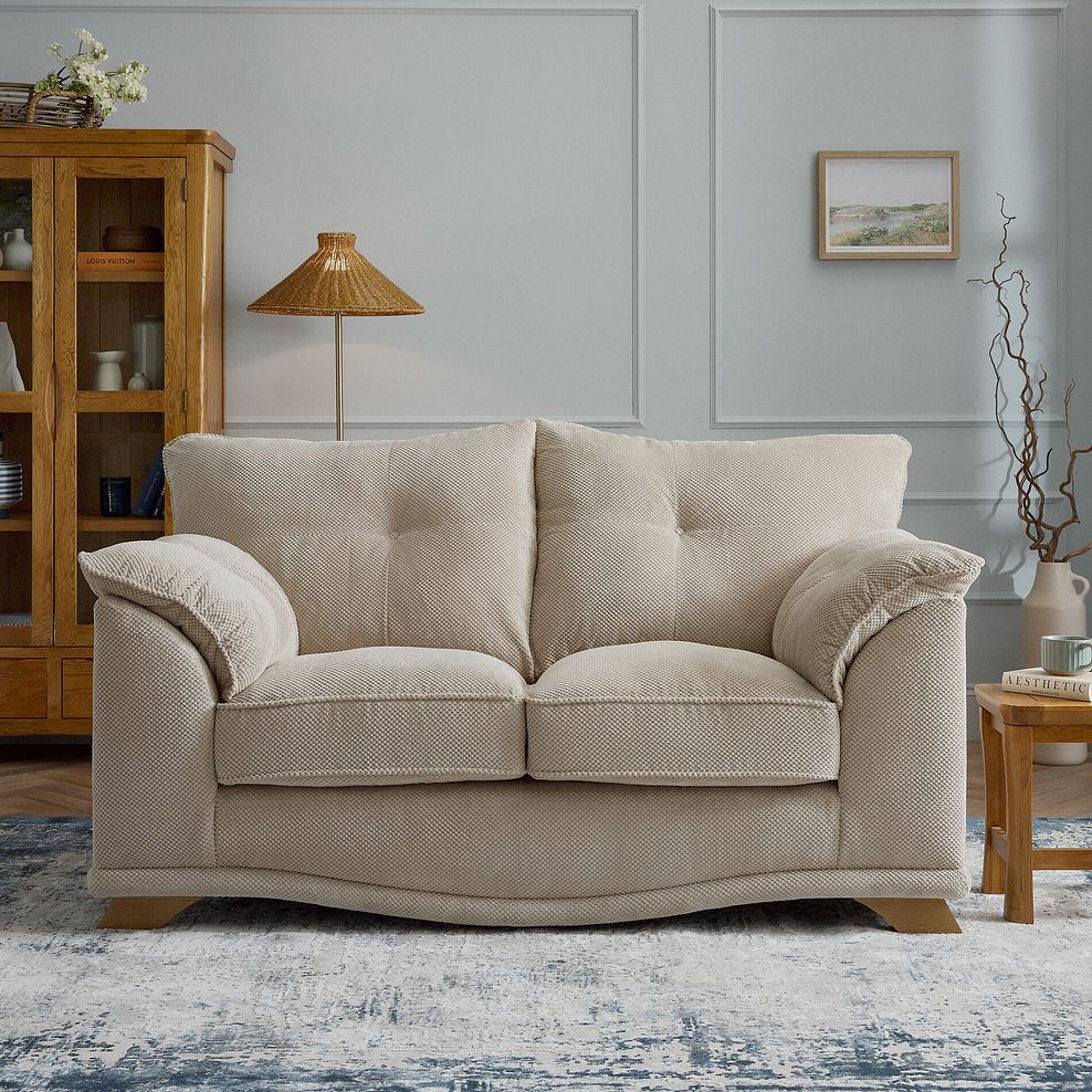 Ravello 2 Seater Sofa in Aero Fawn Fabric 3