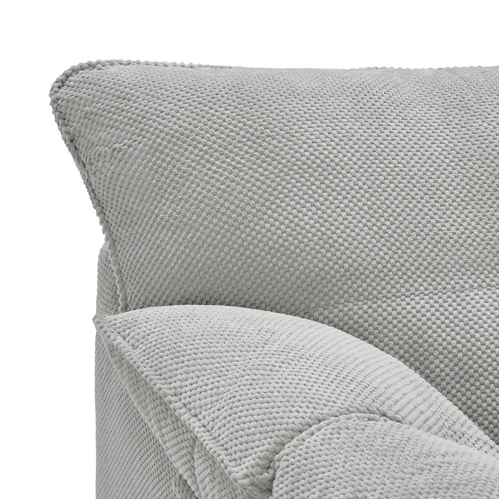 Ravello 2 Seater Sofa in Aero Silver Fabric 6