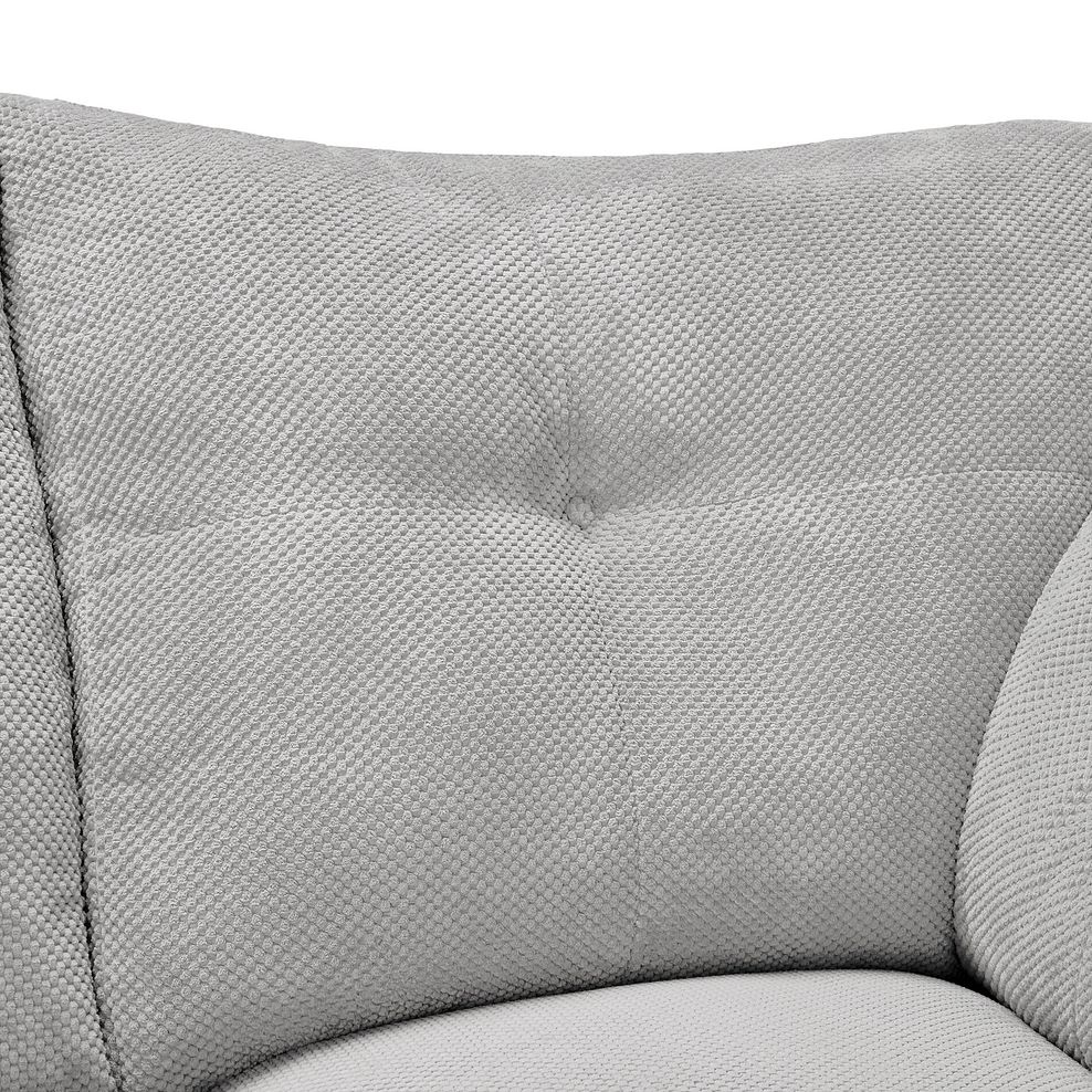 Ravello 2 Seater Sofa in Aero Silver Fabric 8