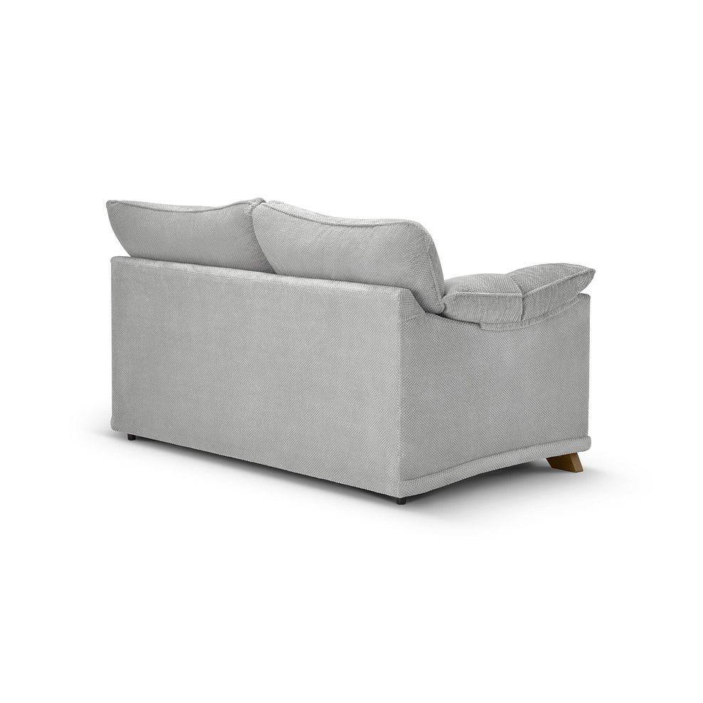 Ravello 2 Seater Sofa in Aero Silver Fabric 4