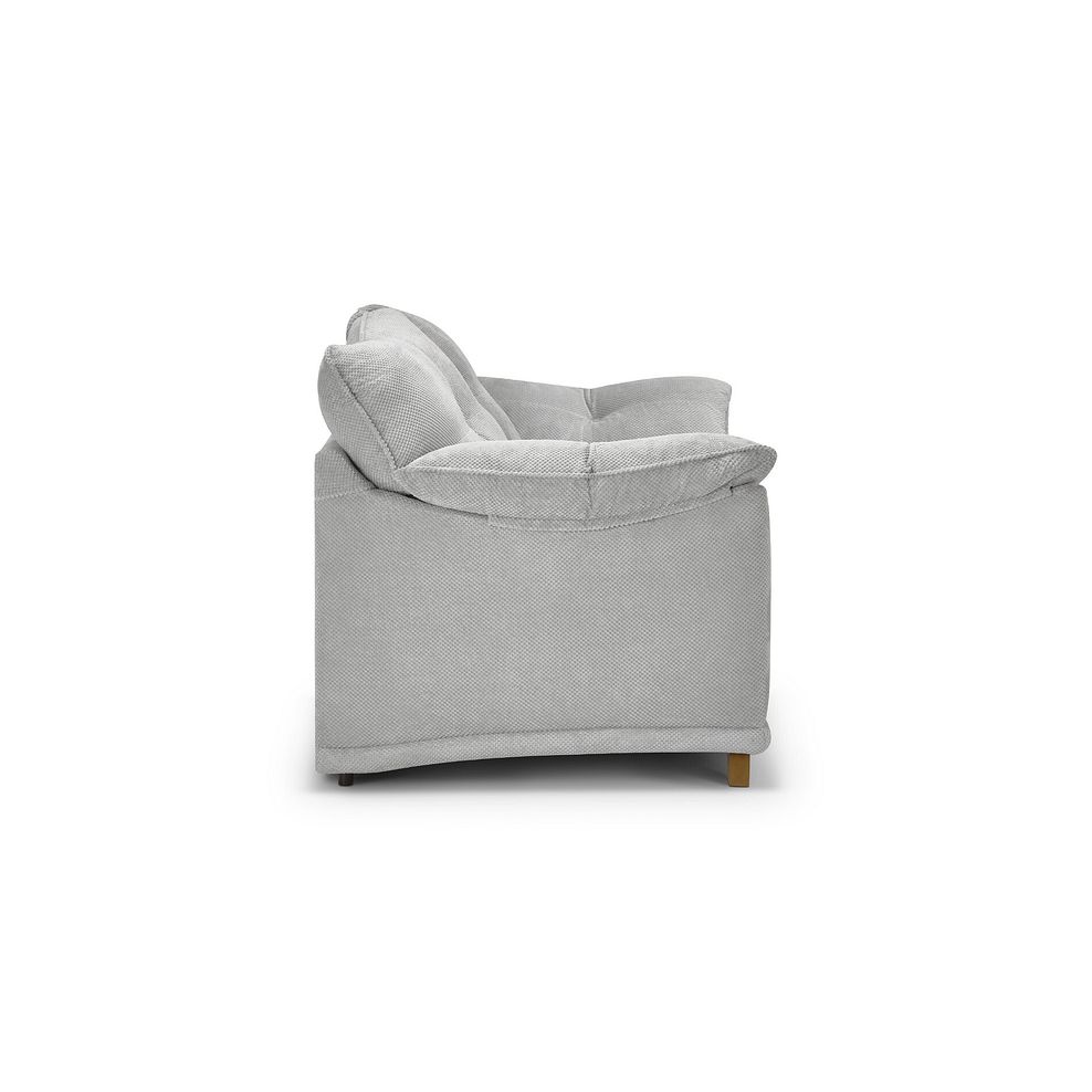 Ravello 2 Seater Sofa in Aero Silver Fabric 3