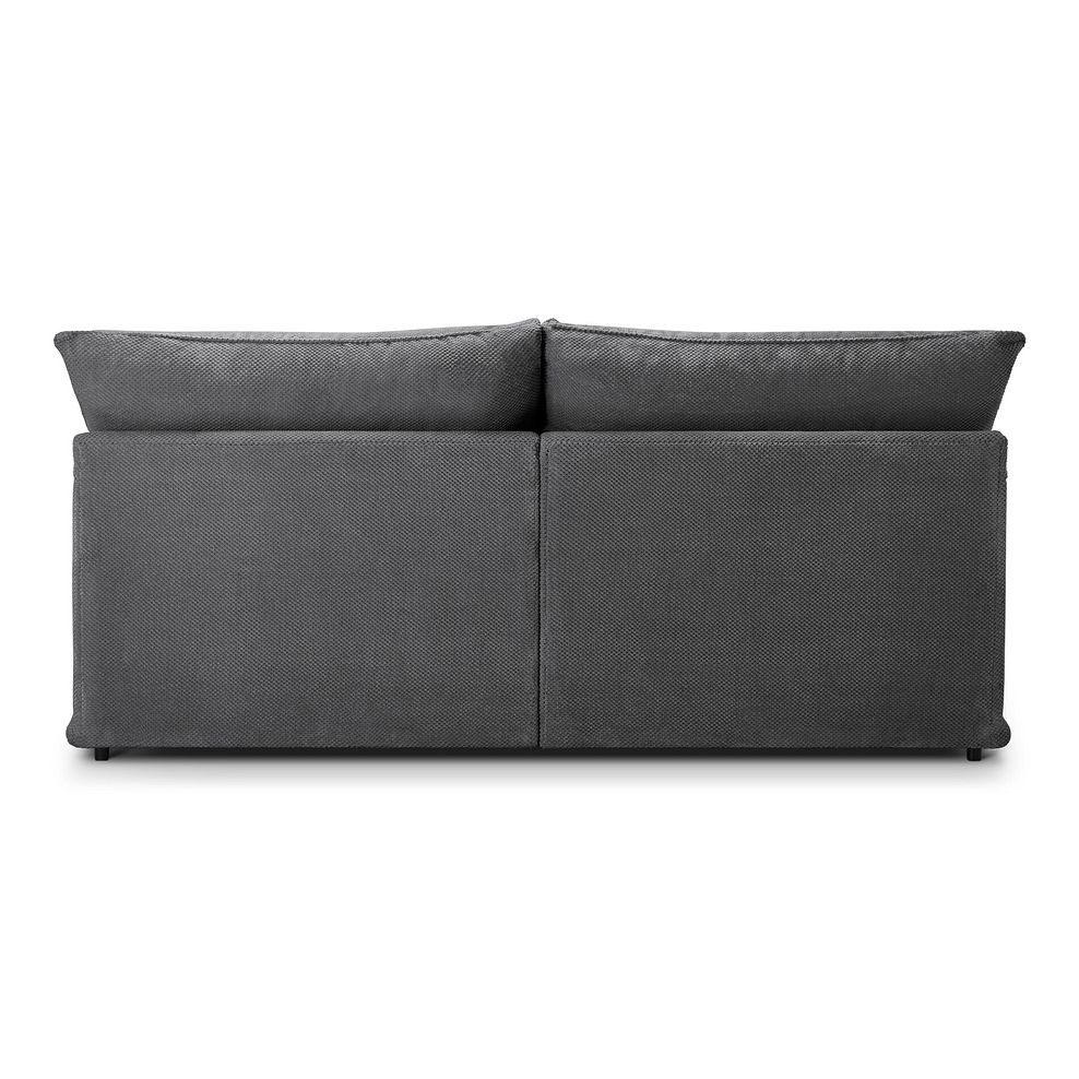 Ravello 3 Seater Sofa in Aero Charcoal Fabric 4