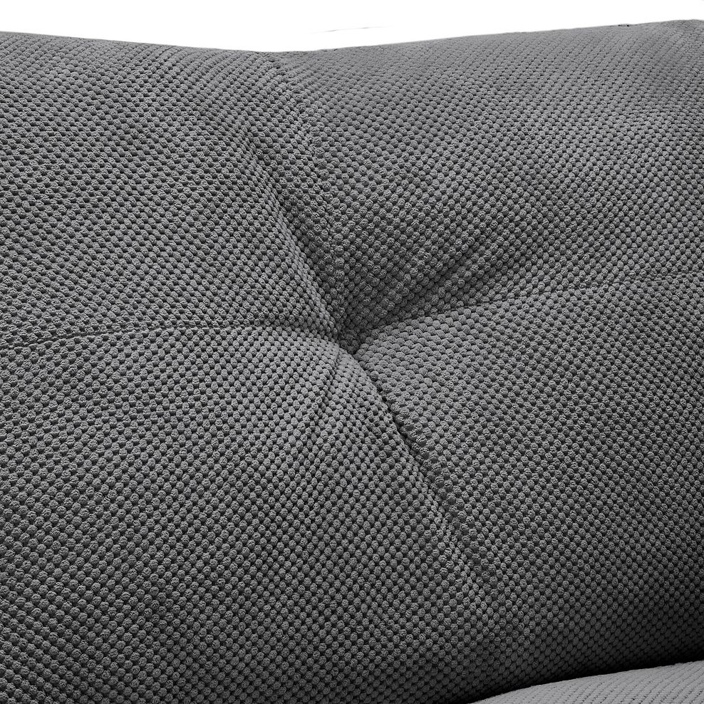 Ravello 3 Seater Sofa in Aero Charcoal Fabric 9