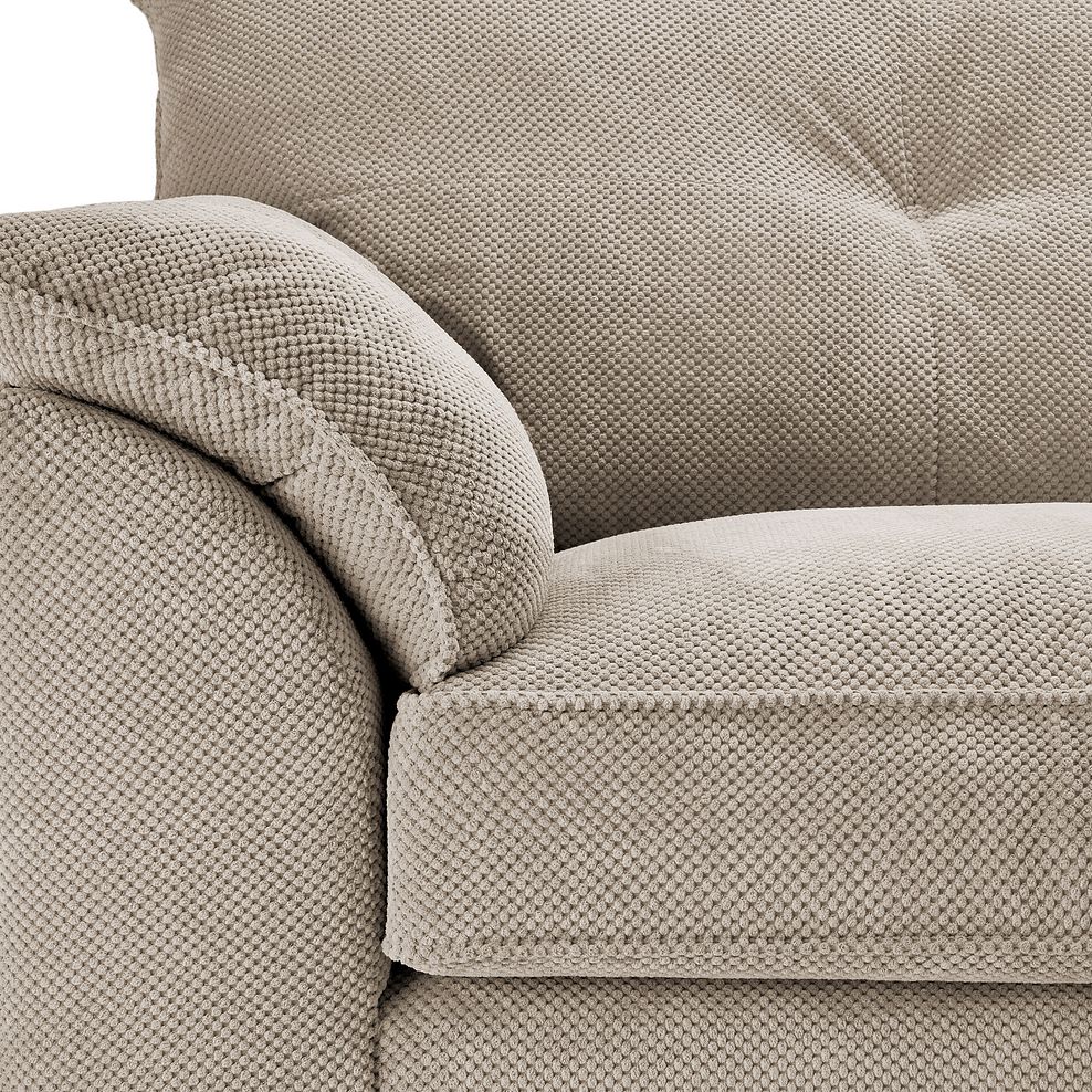 Ravello 3 Seater Sofa in Aero Fawn Fabric 7