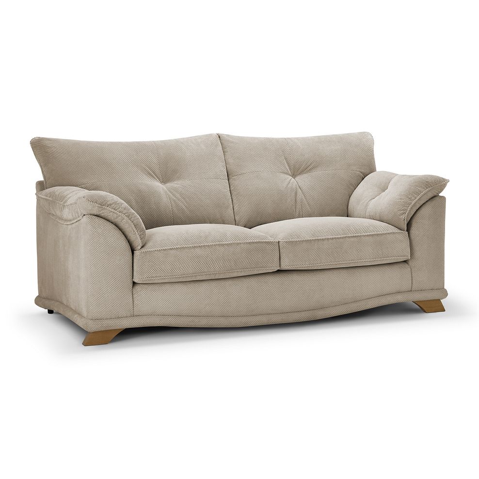 Ravello 3 Seater Sofa in Aero Fawn Fabric 1