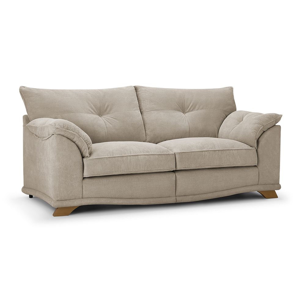 Ravello 3 Seater Sofa in Aero Fawn Fabric 1