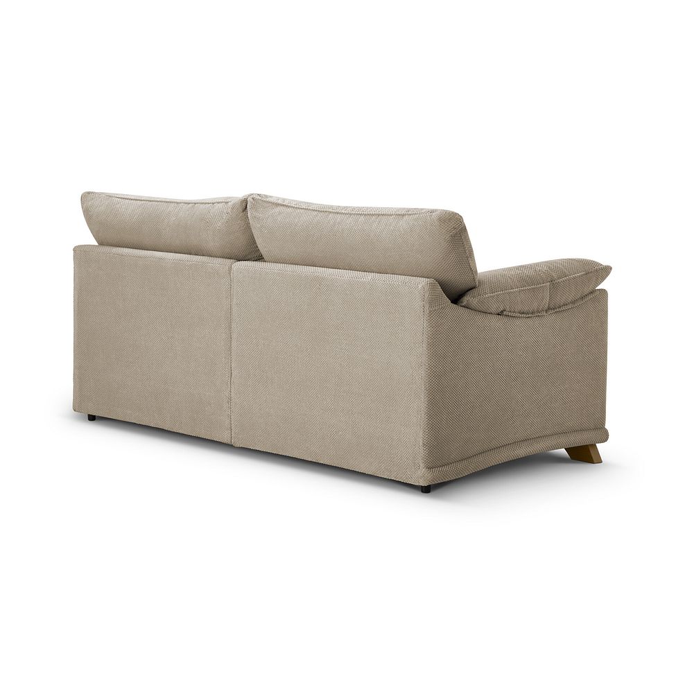 Ravello 3 Seater Sofa in Aero Fawn Fabric 5
