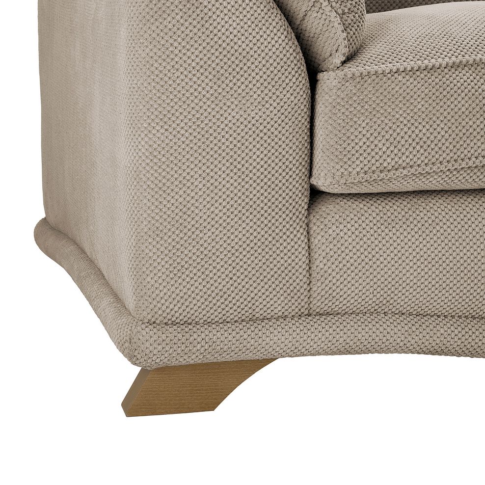 Ravello 3 Seater Sofa in Aero Fawn Fabric 7