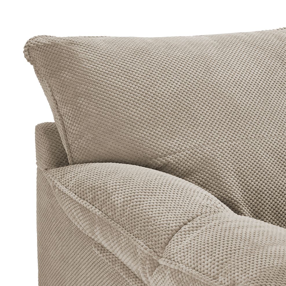 Ravello 3 Seater Sofa in Aero Fawn Fabric 8