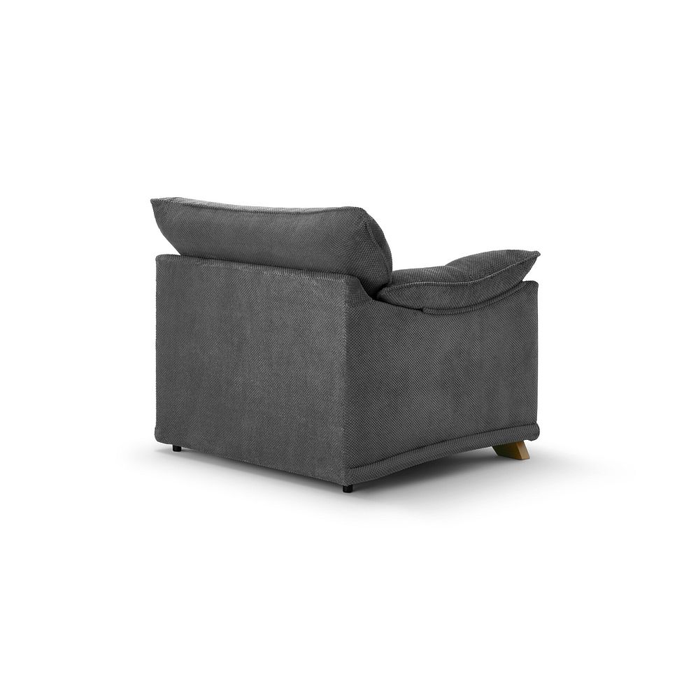 Ravello Armchair in Aero Charcoal Fabric 13