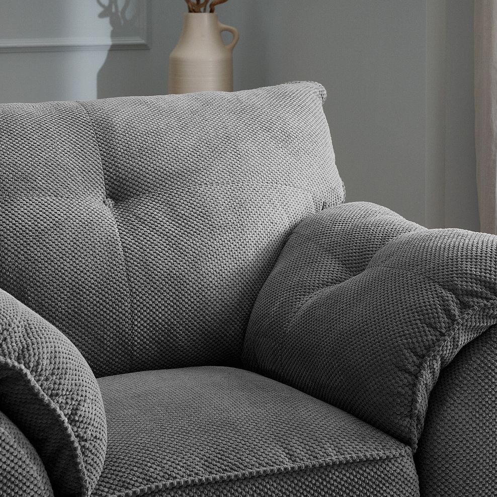 Ravello Armchair in Aero Charcoal Fabric 5