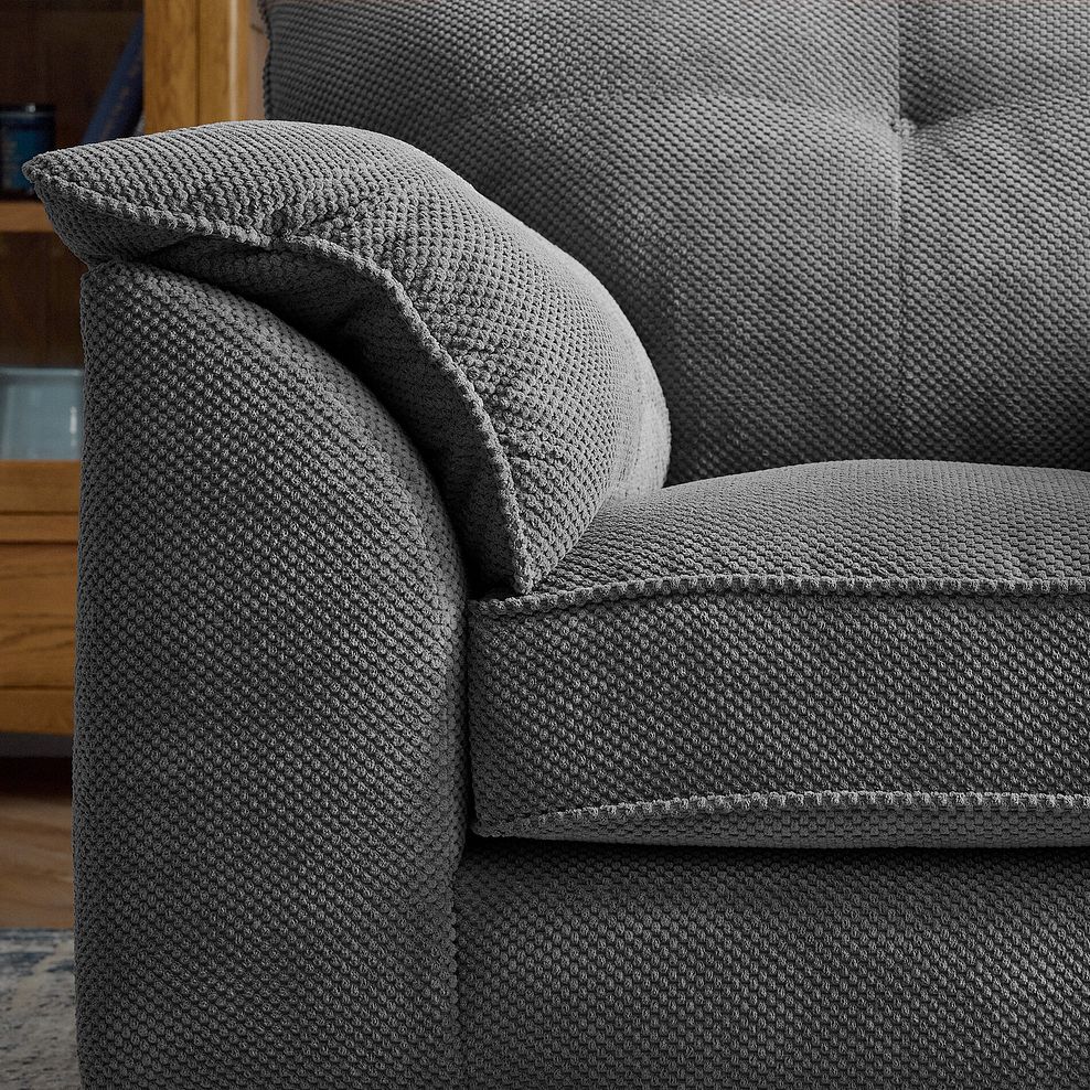 Ravello Armchair in Aero Charcoal Fabric 8