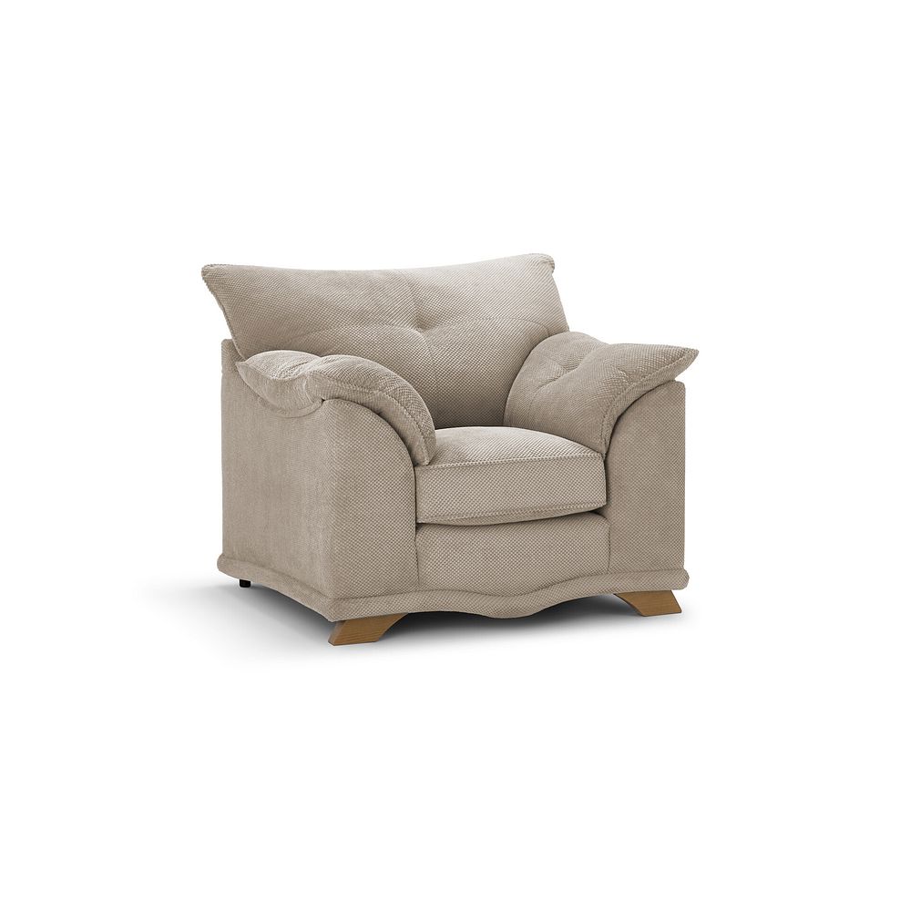 Ravello Armchair in Aero Fawn Fabric 1