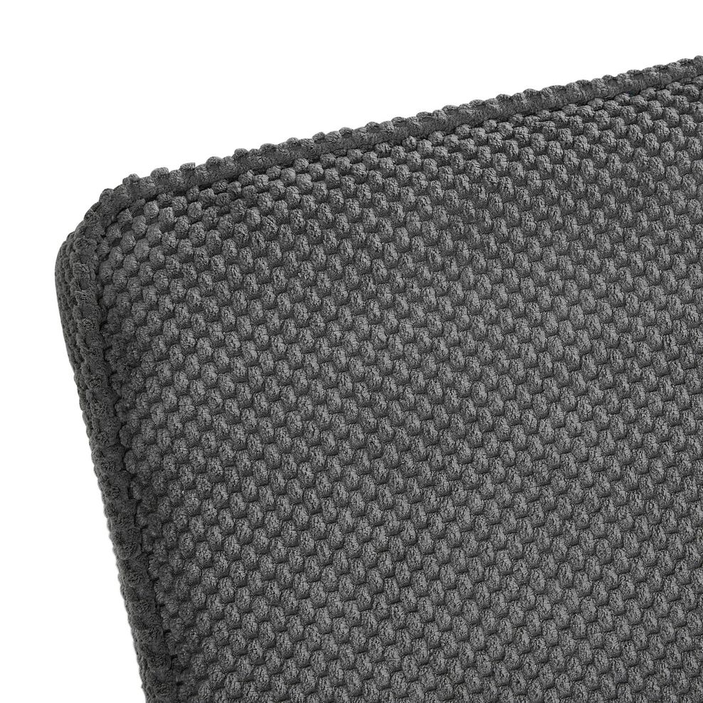 Ravello Storage Footstool in Aero Charcoal Fabric 14