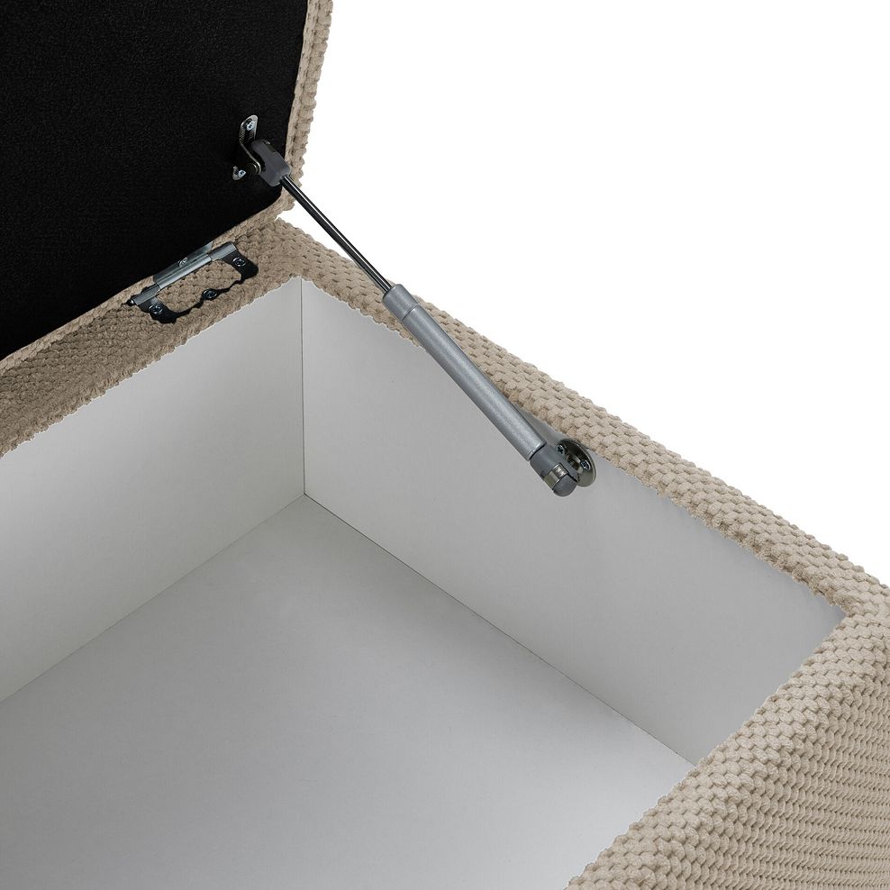 Ravello Storage Footstool in Aero Fawn Fabric 6