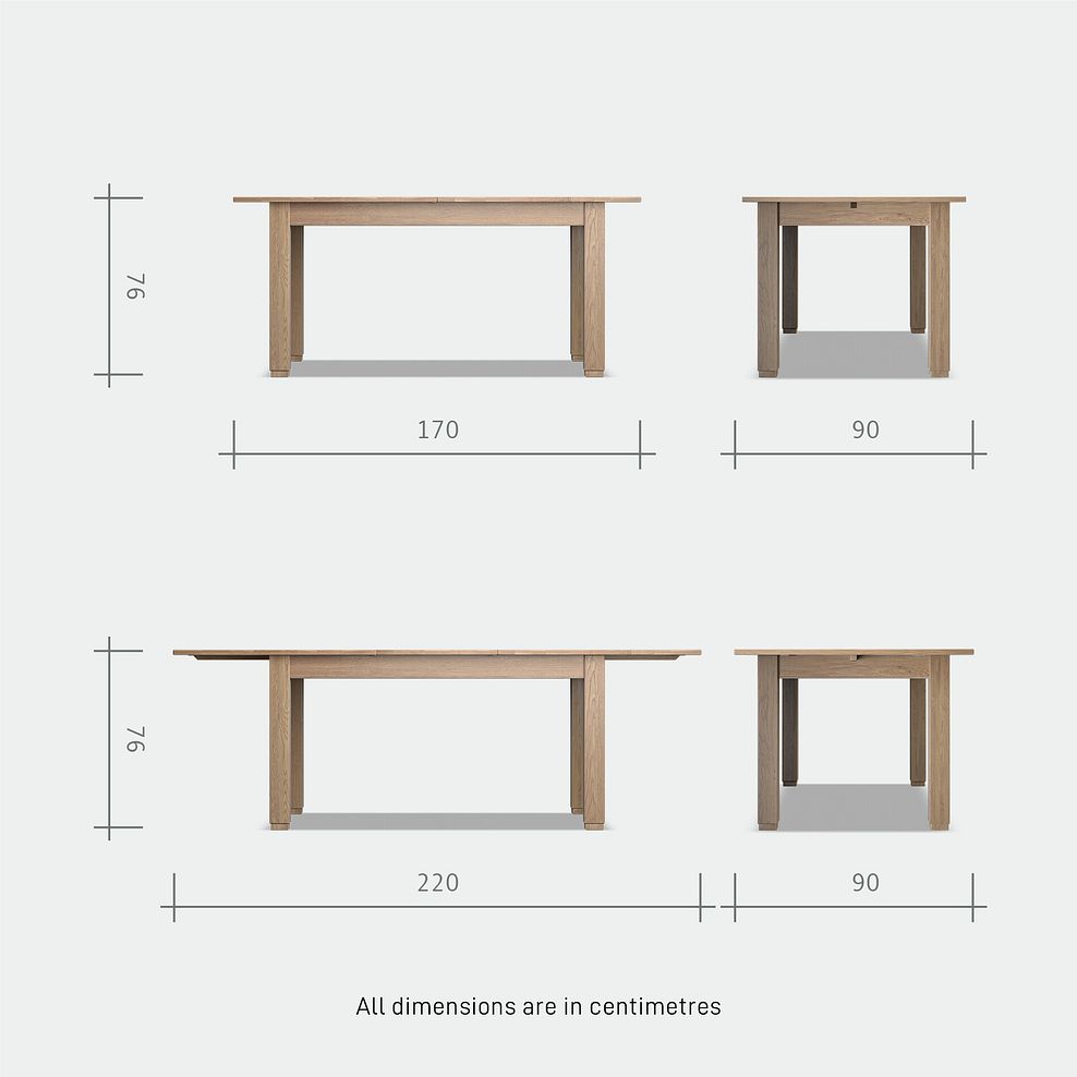 Richmond Smoked Oak Finish Extending Dining Table + 10 Scroll Back Chairs in Heritage Mink Velvet with Oak Legs 12