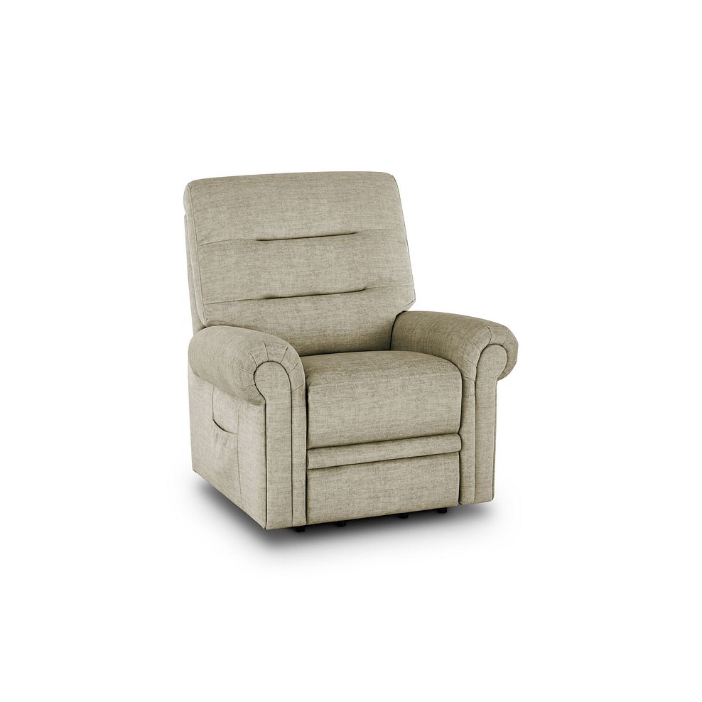 Eastbourne Riser Recliner Armchair - Plush Beige Fabric 5