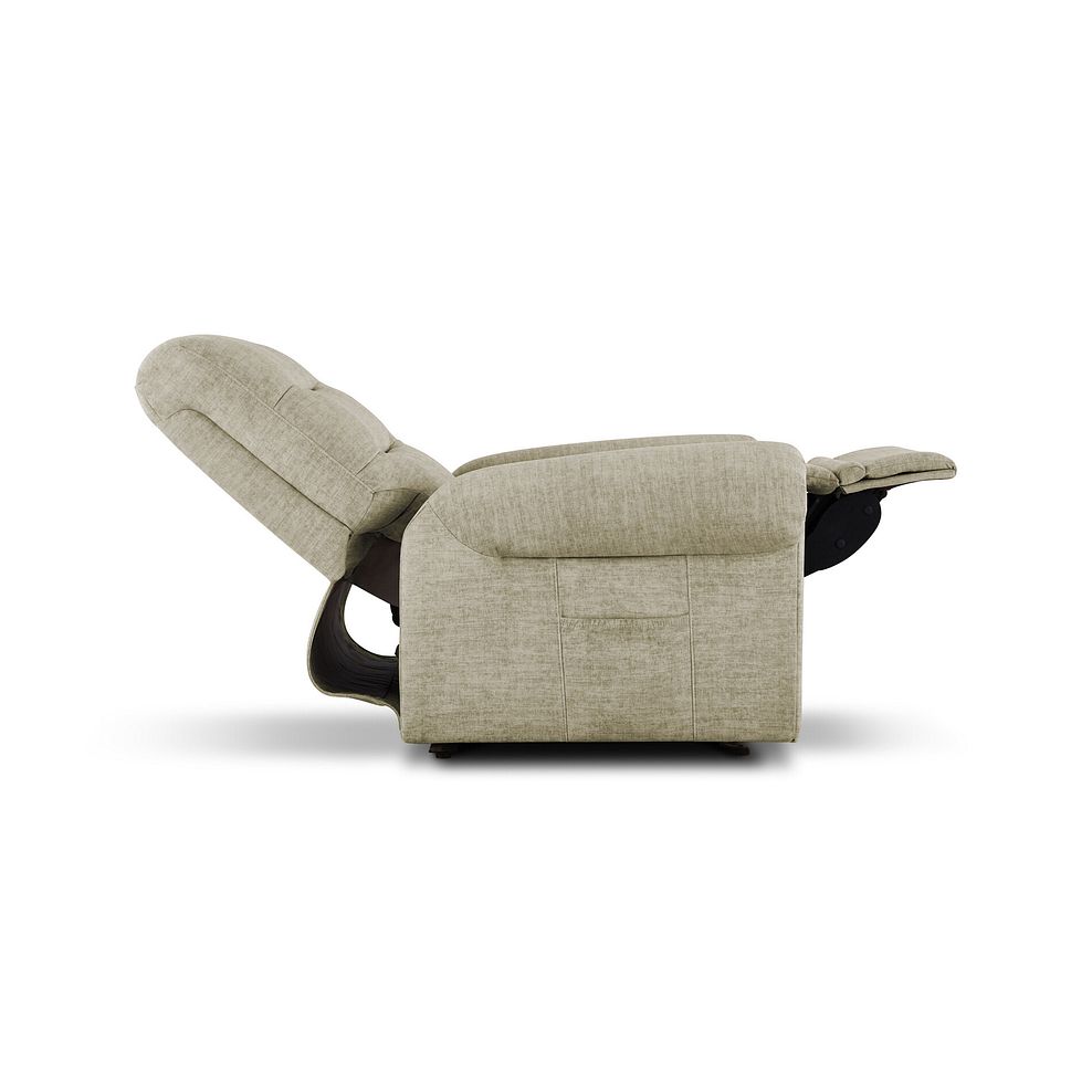 Eastbourne Riser Recliner Armchair - Plush Beige Fabric 8