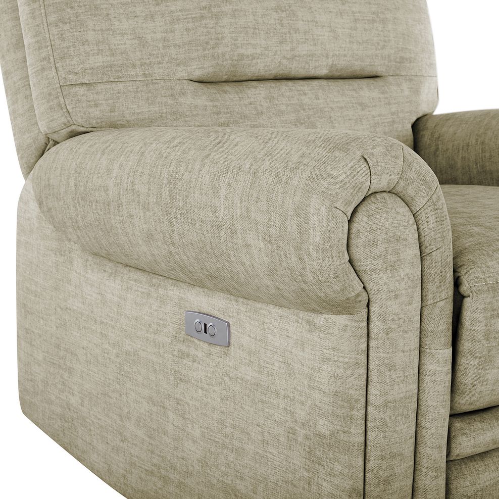 Eastbourne Riser Recliner Armchair - Plush Beige Fabric 14