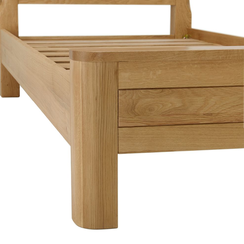 Romsey Natural Solid Oak 3ft 2" Single Bed 10