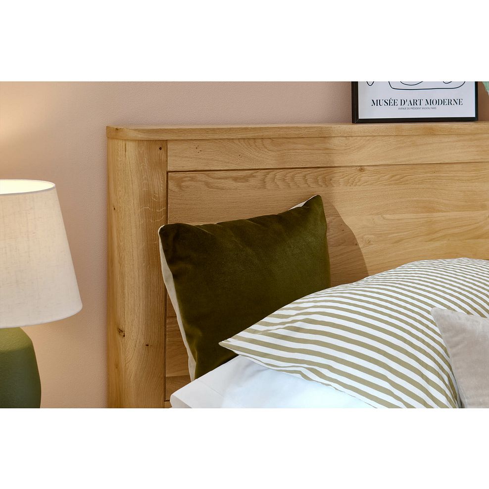 Romsey Natural Solid Oak 3ft 2" Single Bed 3