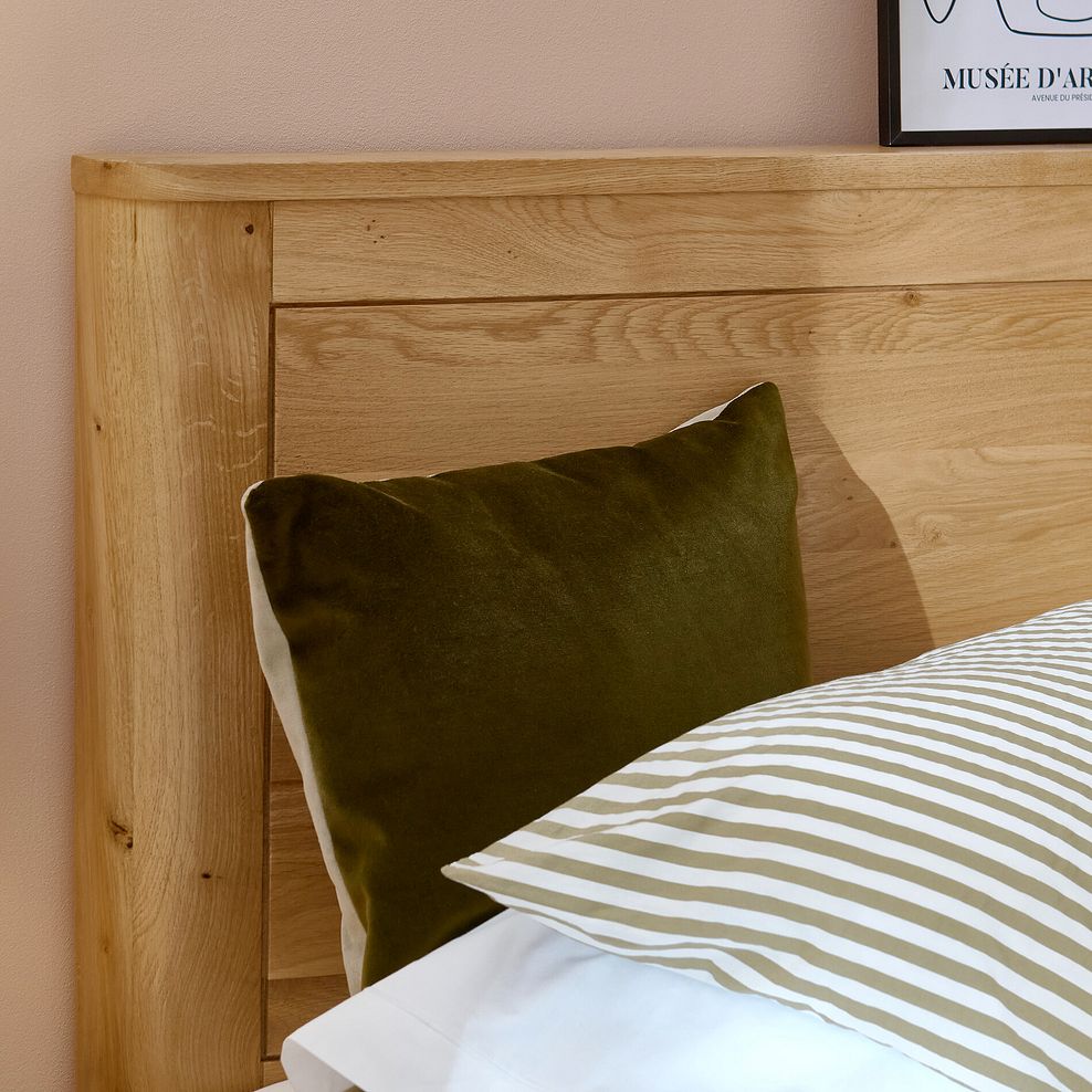 Romsey Natural Solid Oak 3ft 2" Single Bed 3