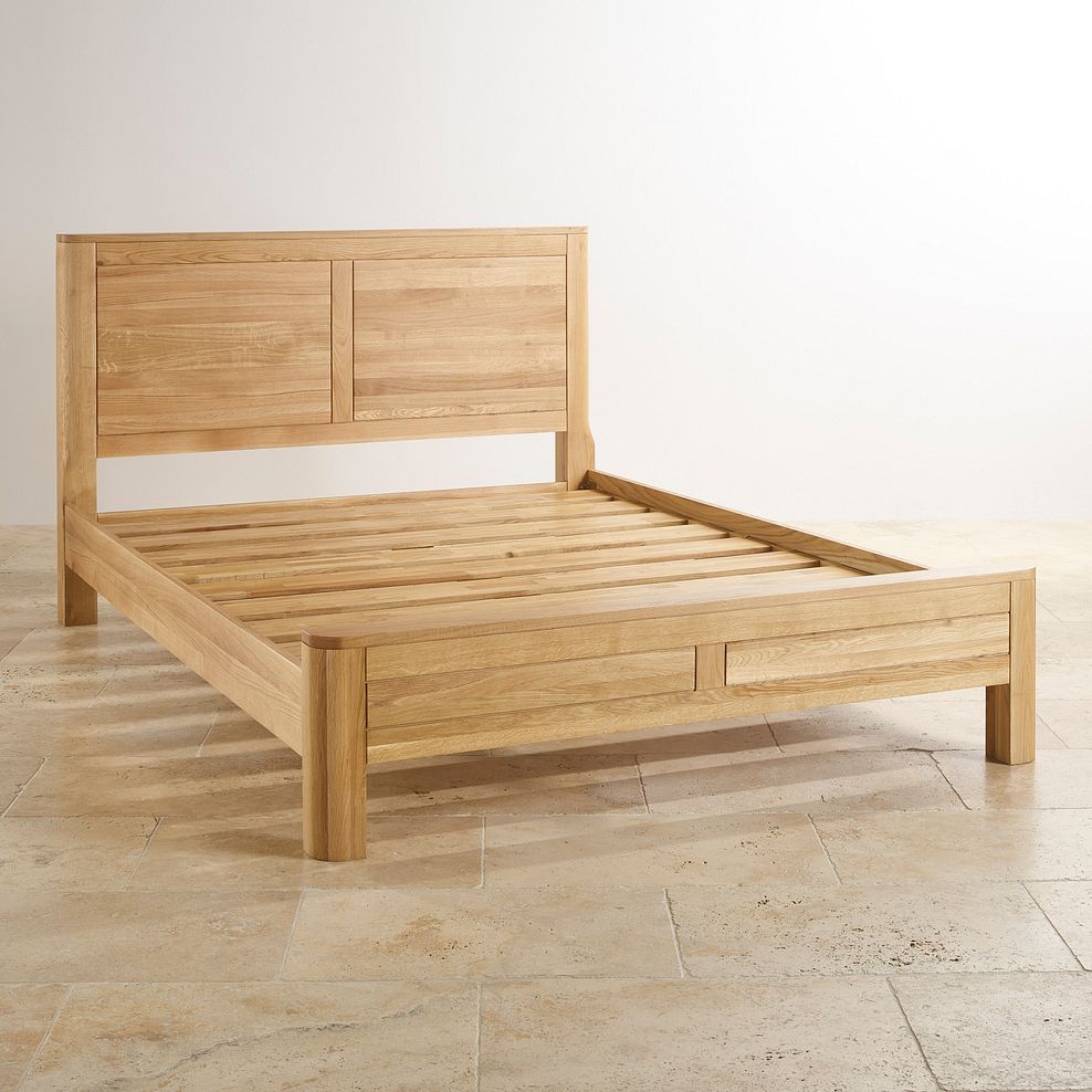 Romsey Natural Solid Oak 4ft 6" Double Bed 2
