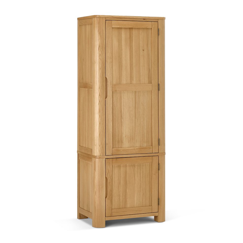 Romsey Natural Solid Oak Small Larder 5