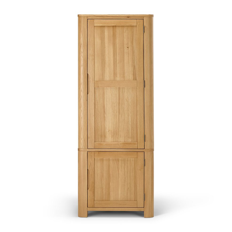 Romsey Natural Solid Oak Small Larder 7