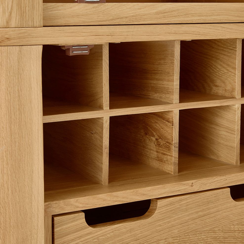 Romsey Natural Solid Oak Small Larder 13