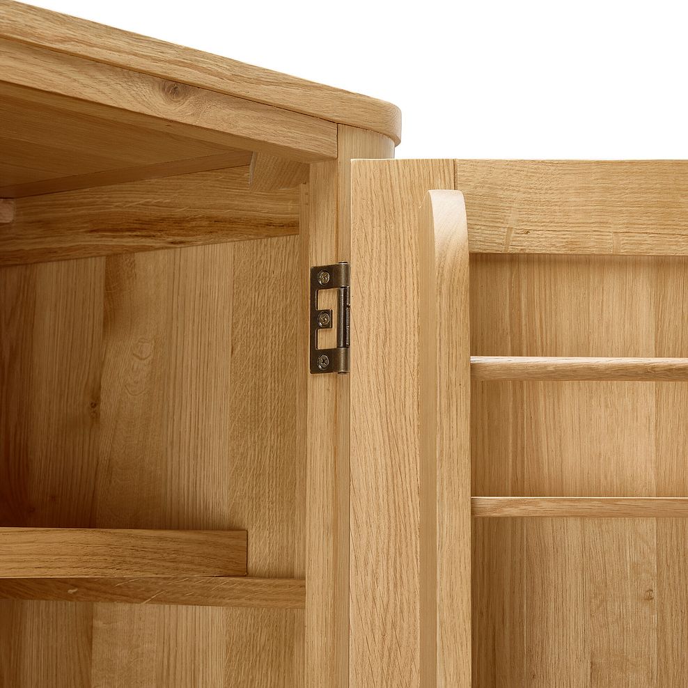 Romsey Natural Solid Oak Small Larder 17