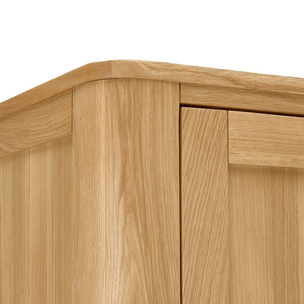 Romsey Natural Solid Oak Small Larder 18