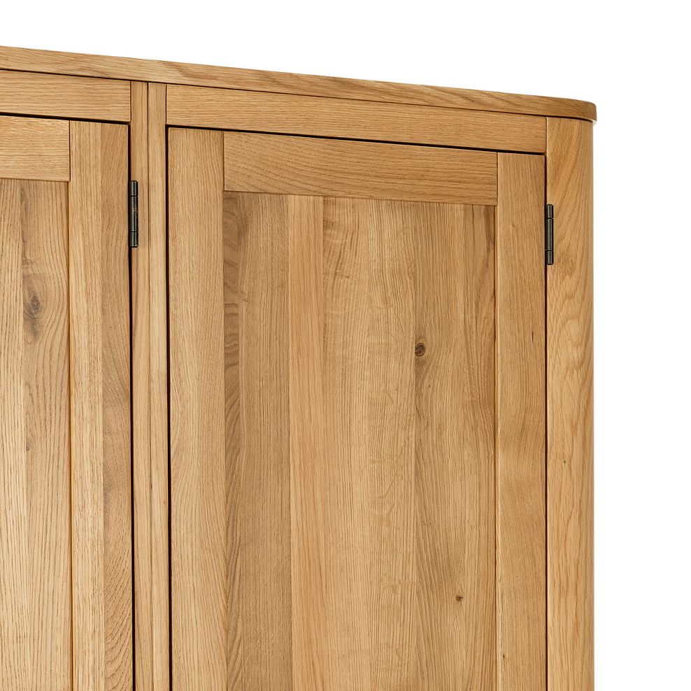 Romsey Natural Solid Oak Triple Wardrobe 6