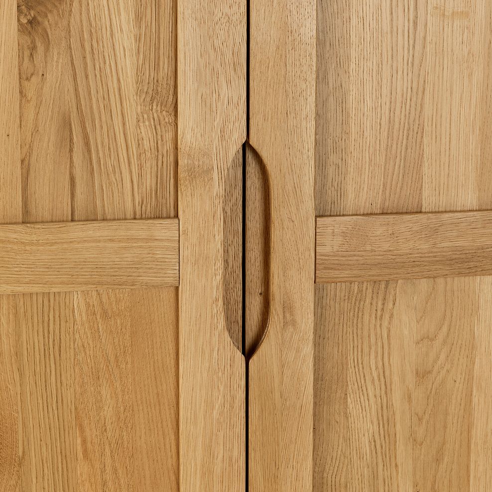 Romsey Natural Solid Oak Triple Wardrobe 7