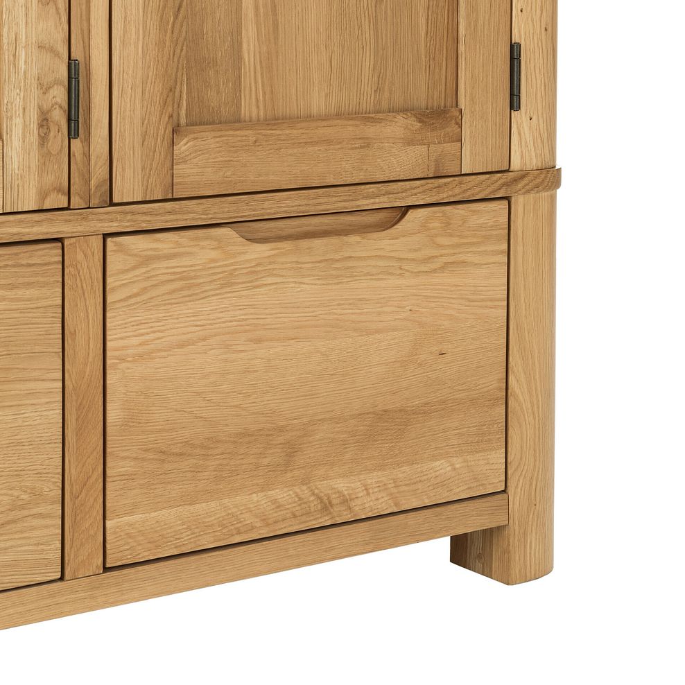 Romsey Natural Solid Oak Triple Wardrobe 8