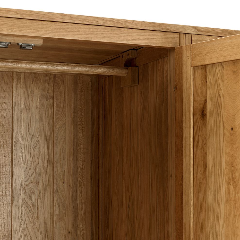 Romsey Natural Solid Oak Triple Wardrobe 9