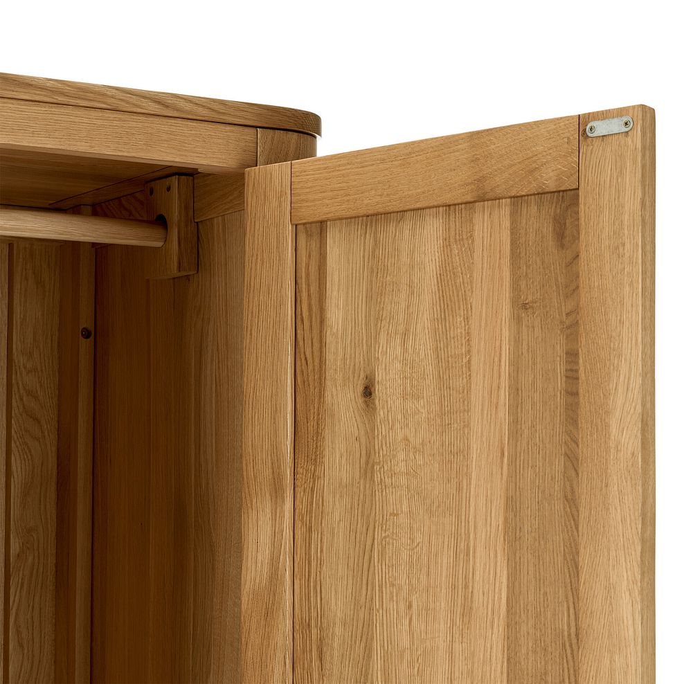 Romsey Natural Solid Oak Triple Wardrobe 11
