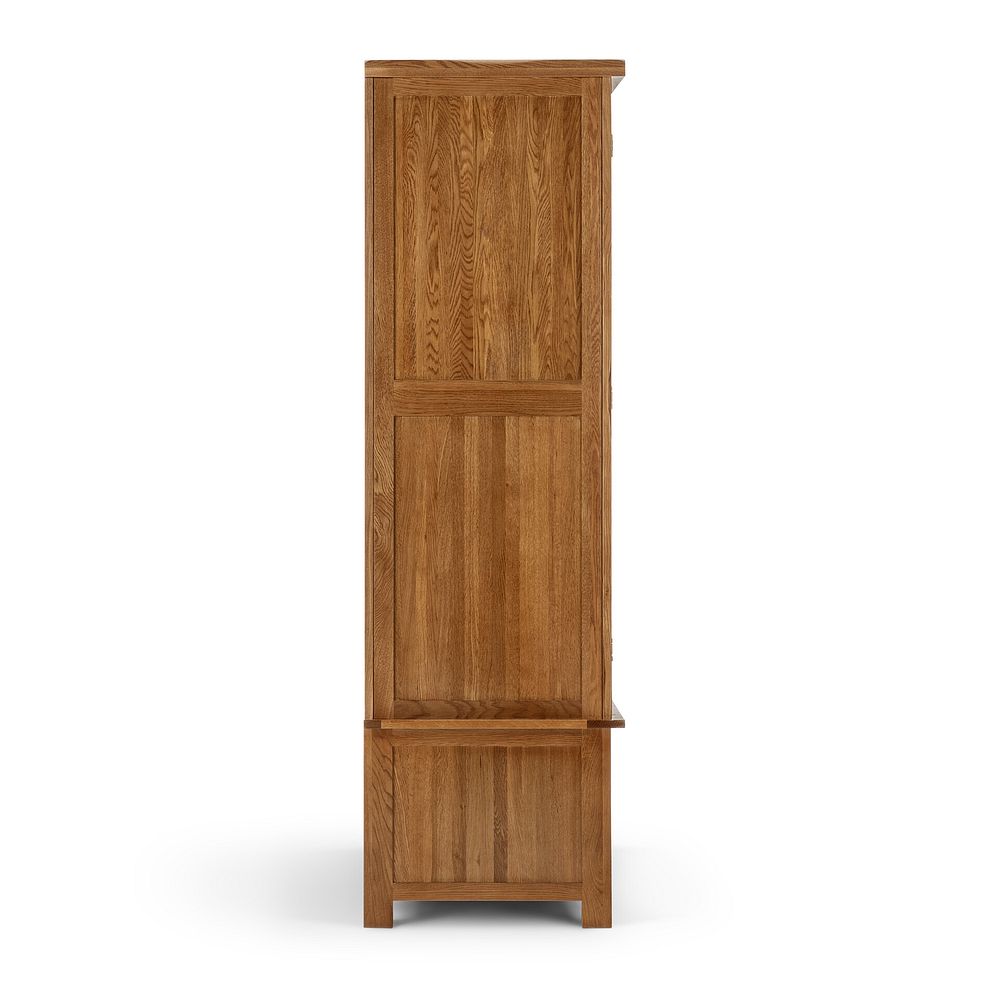 Original Rustic Solid Oak Triple Wardrobe 3