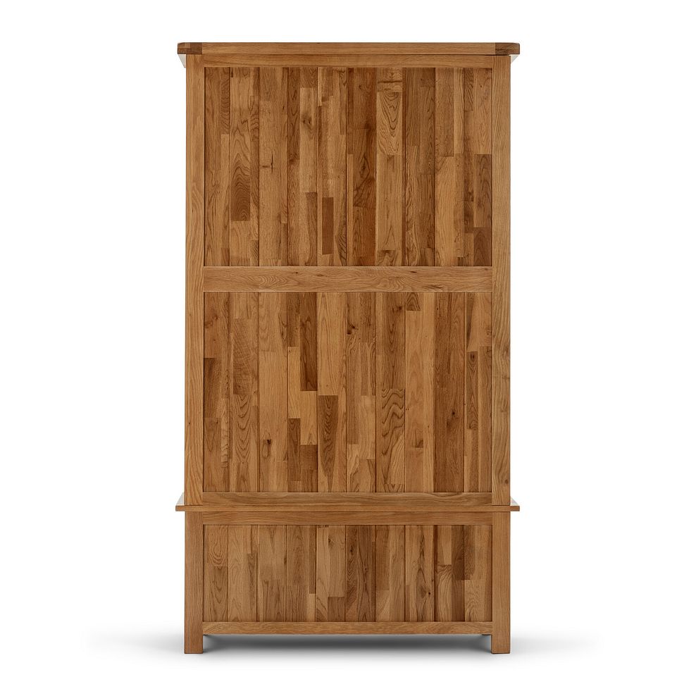 Original Rustic Solid Oak Double Wardrobe 5