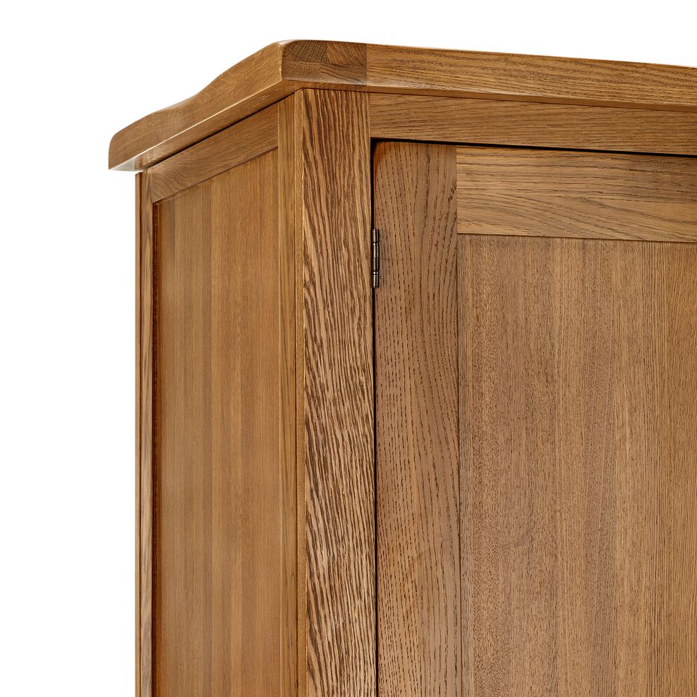 Original Rustic Solid Oak Double Wardrobe 6