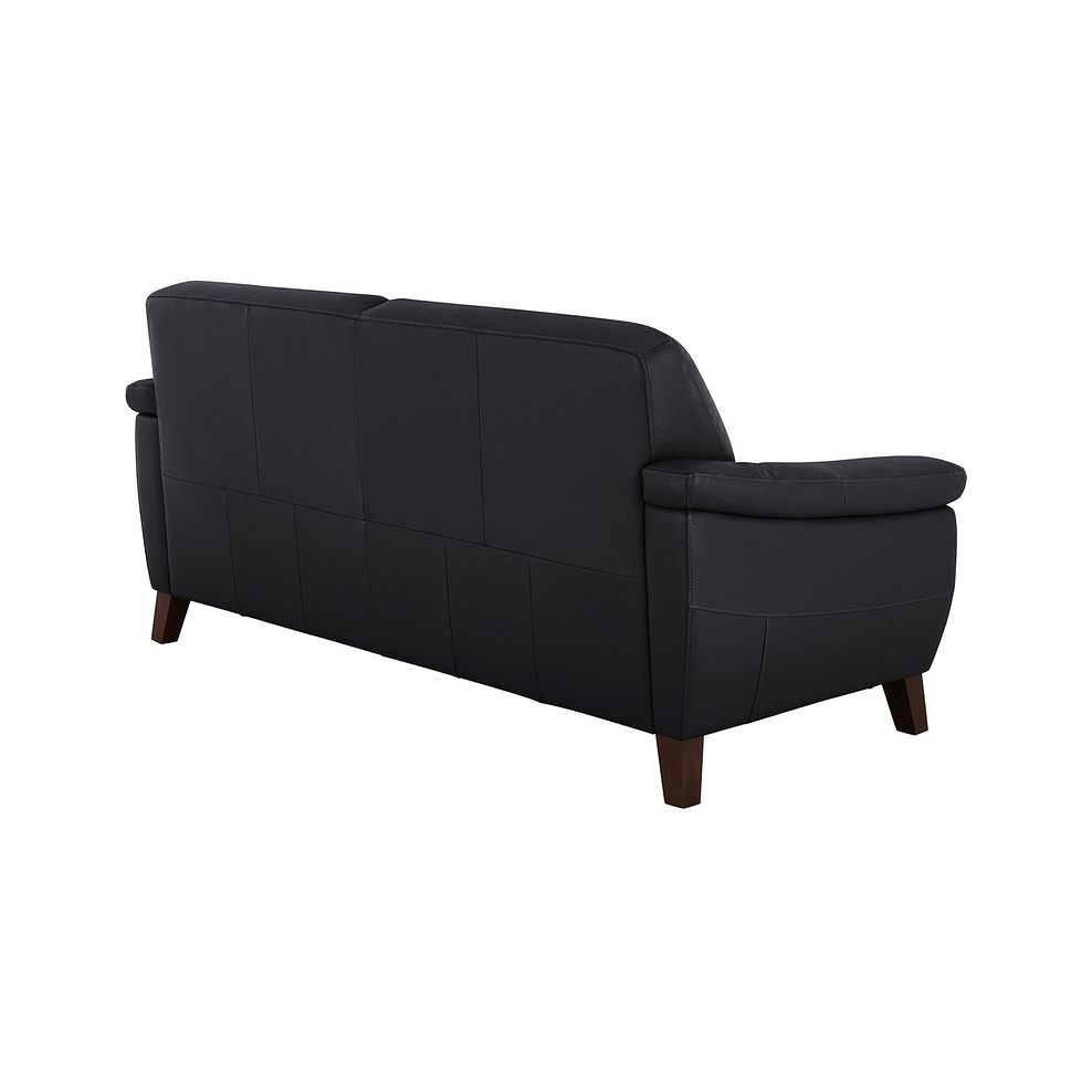 Salento 3 Seater Sofa in Anthracite Leather Thumbnail 4